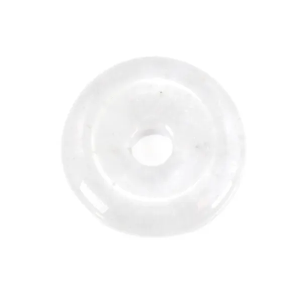 Rock Crystal Donut 30mm x 1pc