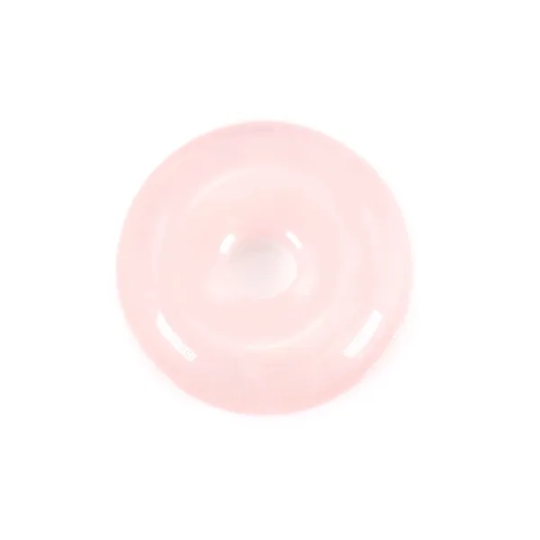 Donut Pink Quartz 14mm x 1pc