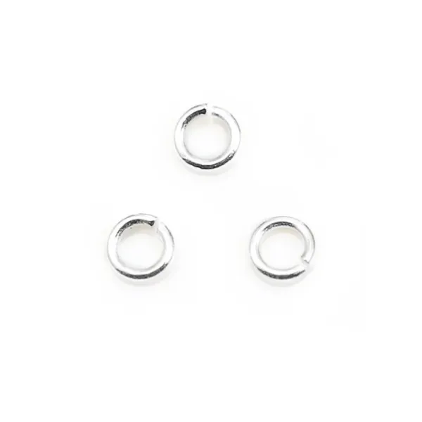 Anneaux ouvert rond 3x0.5mm x 50pcs