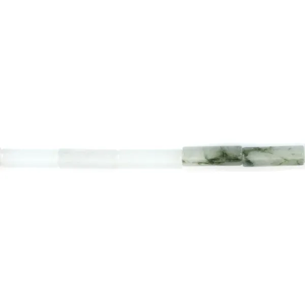 Tubo di giada Tianshan 4x13mm x 39cm