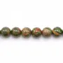 Jaspe unakite ronde 8mm x 20pcs