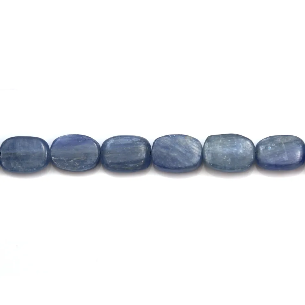 Cyanite rectangle 6x8mm x 2pcs