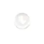Cristal de roche semi-percé rond 6mm x 2pcs
