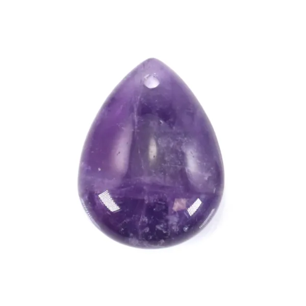 Améthyste Goutte Plate 12.5x17.5mm x 1PC