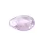 Rough stone pendant in clear amethyste x 1pc
