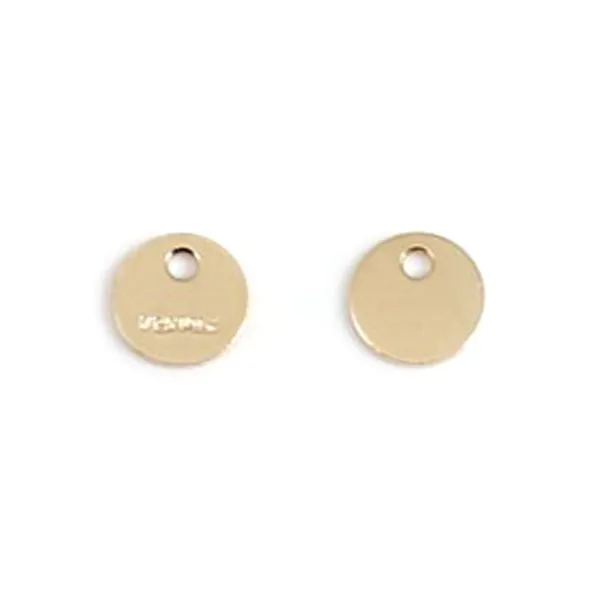 Tag en gold-filled,  x 2pcs