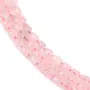 Quartz rose goutte 5x8mm x 40cm