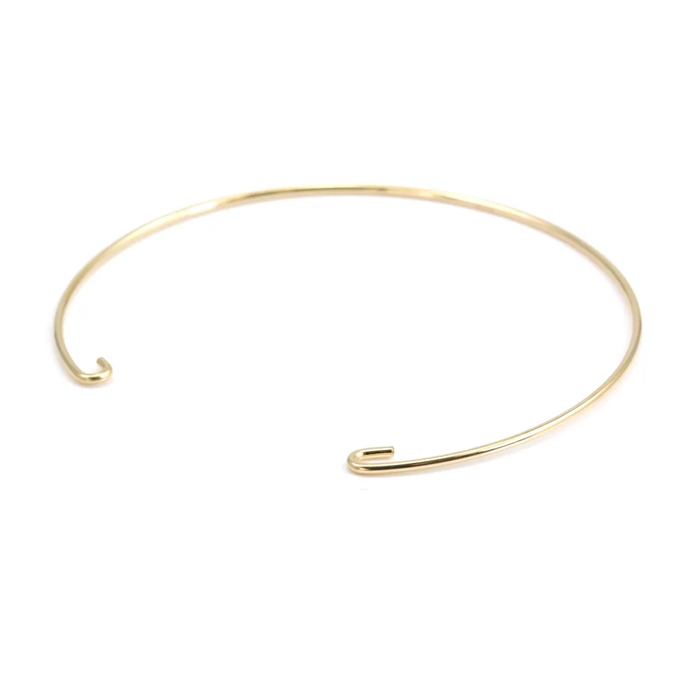 Bracelet en gold filled 14 carats 70mmx1.27mm x 1pc