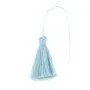 Pompon en coton bleu ciel 30mm x 1pc