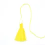 Pompon en coton jaune 30mm x 1pc