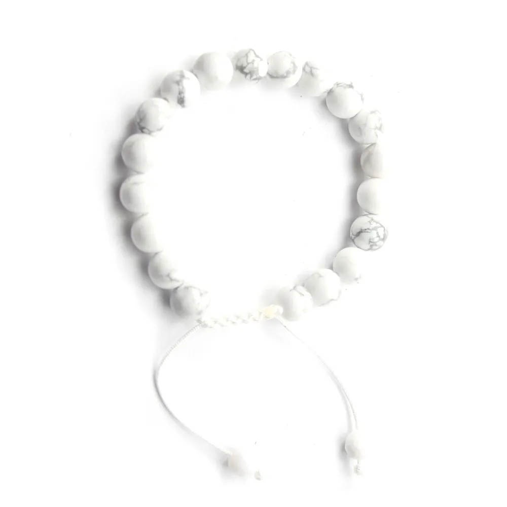 Bracelet Holite  boule rond 8mm 