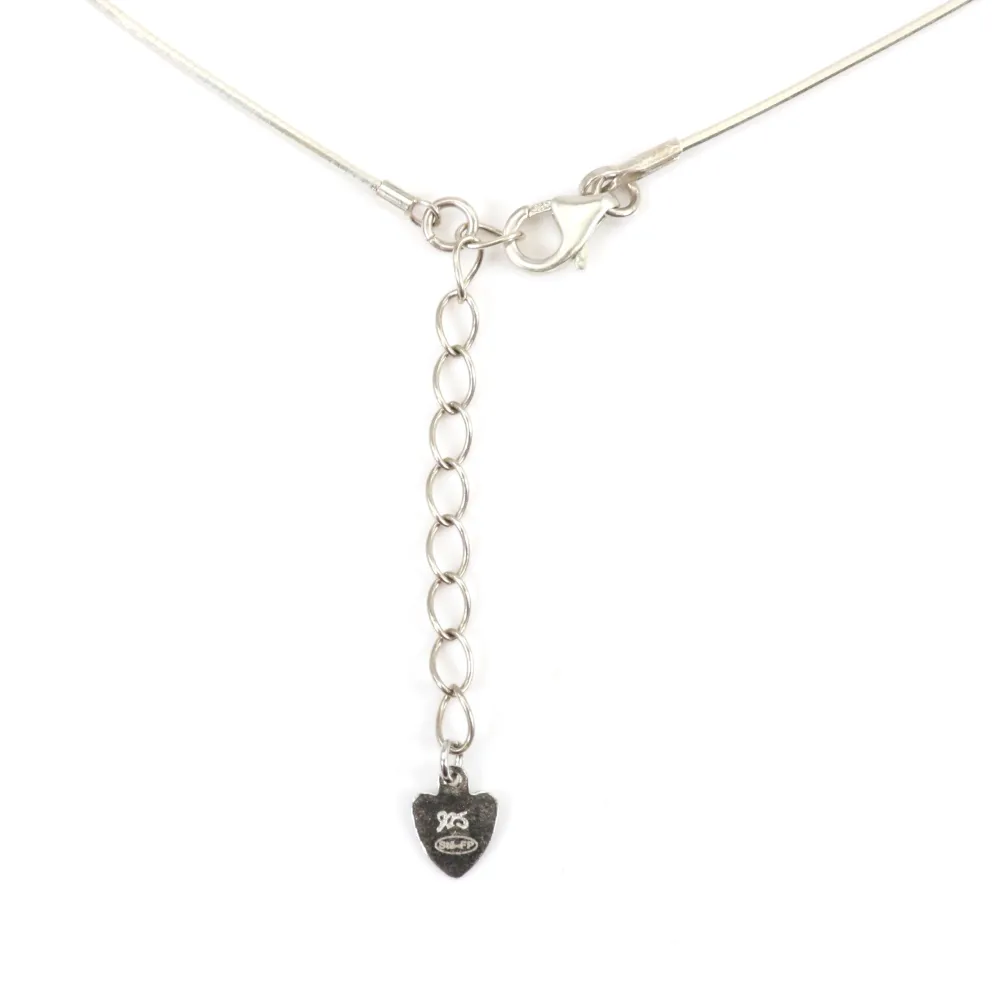 Chaîne En Argent 925 Avec Pendentif Cœur En Nacre Et Perles De Tahiti - Neuf Sans Emballage - Bijou Ethnique