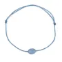Bracelet Perle de culture d'eau douce blanche ovale x 1pc