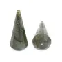 Pendentif Labradorite pendule semi percé 16x40mm x 1pc
