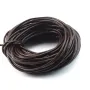 Fil en cuir marron  1.0mm x 1m 