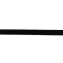 black  Double face satin Thread polyester 3mm x 5 m