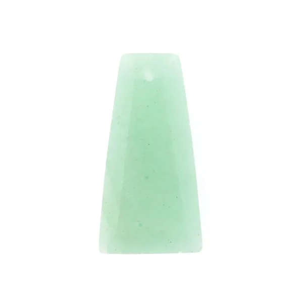 Pendentif Aventurine Trapèze 13x25mm x 1pc
