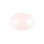 Pendentif Quartz rose grain de café 18x25mm x 1pc