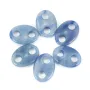 Pendentif Aventurine bleu grain de café 18x25mm x 1pc
