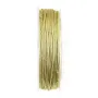 Fil polyester doré torsadé 1.0mm x 25m