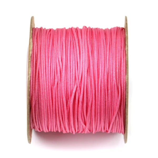 Fluorescent pink thread polyester 0.8mm x 100 m