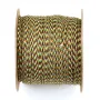 Golden multicolor thread polyester 0.8mm x 100 m