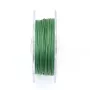 Cordonnet coton ciré olive 1mm  x 20m