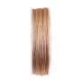 Glittery silvered thread polyester 1.2mm x 25m