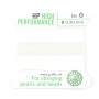 High performance wire bead cord 0.3mm with  needle attached x 2m