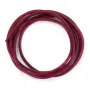 Ruban de cuir vachette fuschia 2mm x 1m