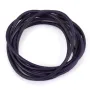 Ruban de cuir vachette violet 2mm x 1m
