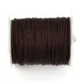 Fil polyester marron 0.8 mm X100m
