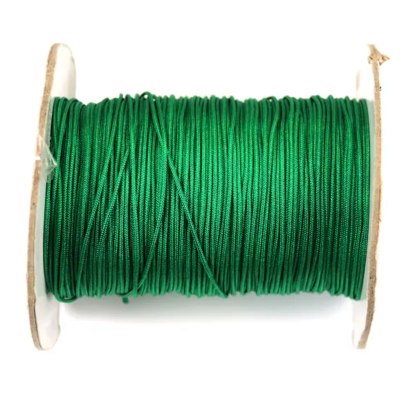 Fil polyester vert sapin