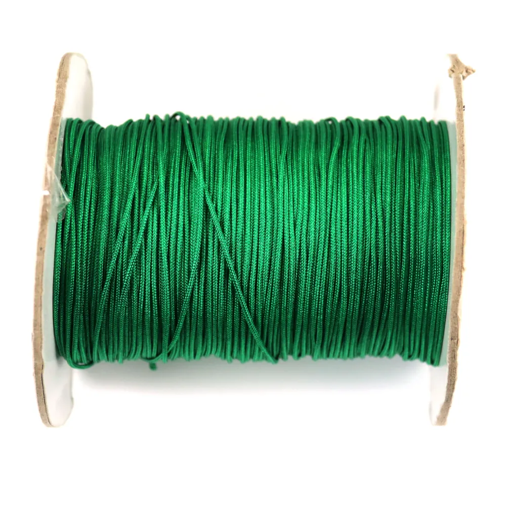 Fil polyester vert sapin