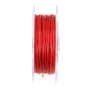Cordonnet coton ciré rouge 1mm  x 20m