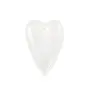 Pendentif Cristal de roche coeur 20x30mm x 1pc
