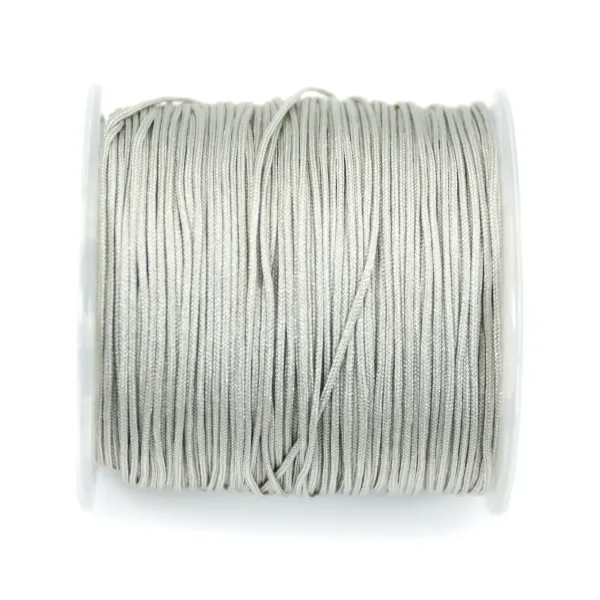 Grey thread polyester 0.8mm x 5 m