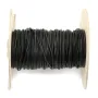 Fil en cuir Kangourou Griffin noir x1m