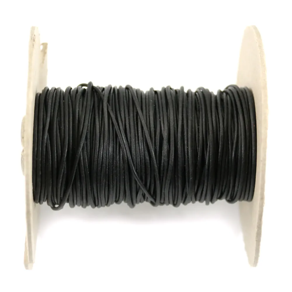 Fil en cuir buffle Griffin 2mm nature x 1m
