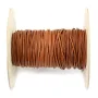 Fil en cuir buffle Griffin 1.6mm brun x 1m