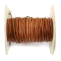 Cornelian rounded kangaroo hide cord x 1m