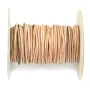 Fil en cuir buffle Griffin 2mm nature x 1m
