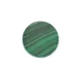 Cabochon Malachite rond plat 8mm x 1pc
