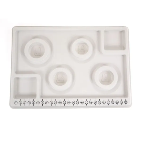 Tabuleiro de montagem de pulseiras 20x29cm x 1 unidade