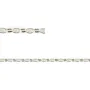 Chaîne argent 925 ovale 1.7x2.6mm x 50cm