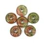 Donut Unakite 20mm x 1pc
