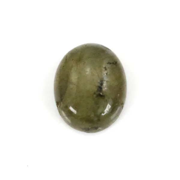 Labradorite cabochon, forma oval, 8x10mm x 2pcs