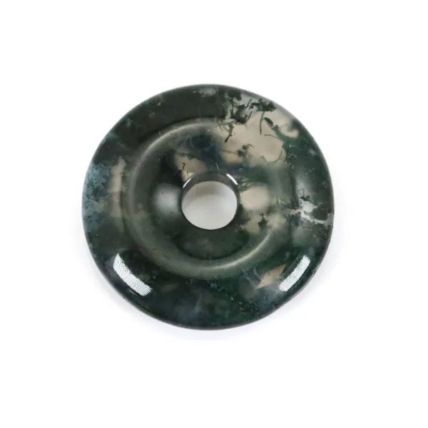 Donut Agate Mousse 14mm x 1pc