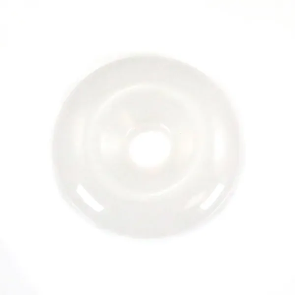 Donut Jade Blanc 14mm x 1pc