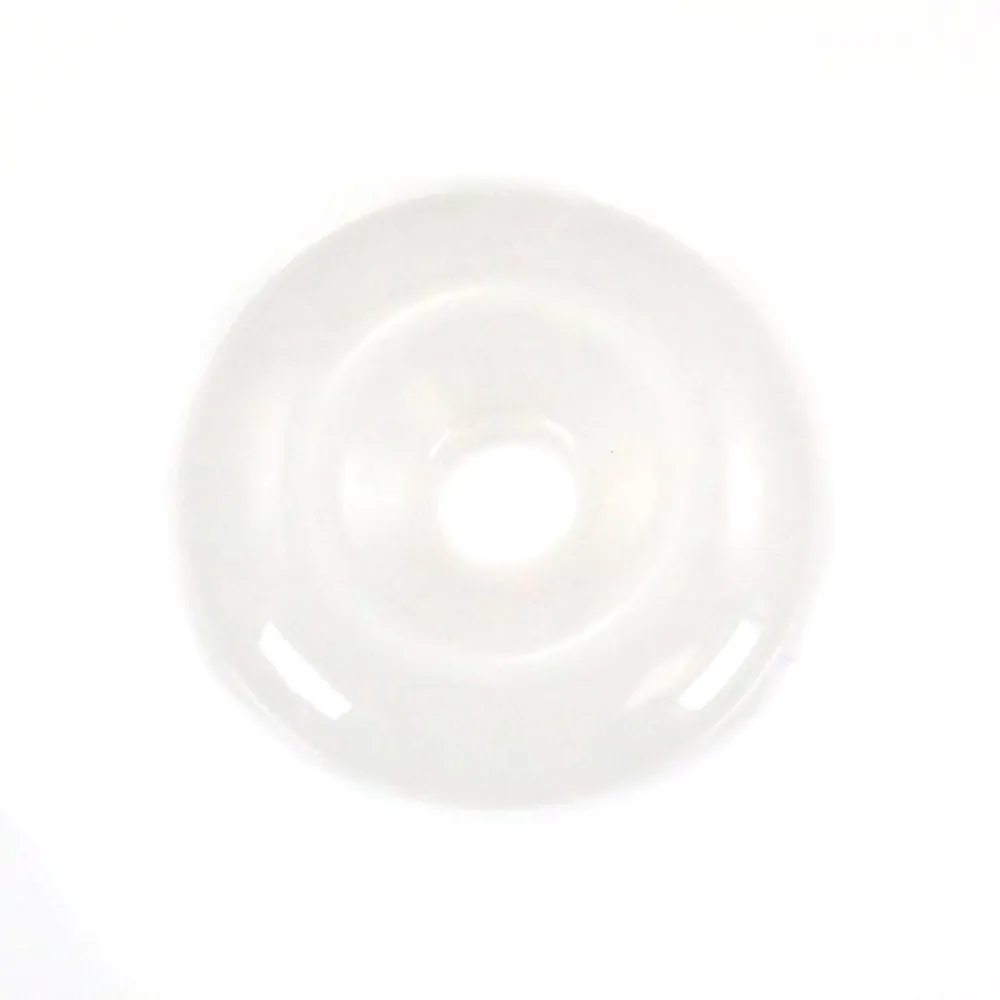 Donut Jade Blanc 14mm x 1pc